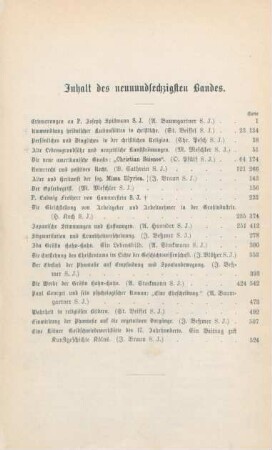 III Inhaltsverzeichnis