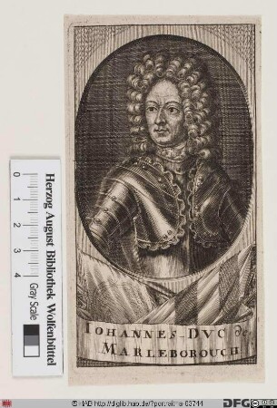 Bildnis John Churchill, 1689 Earl, 1702 1. Duke of Marlborough
