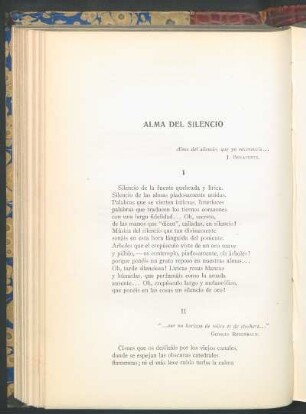 Alma del silencio