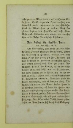 Rom besiegt die illyrische Teuta. 228 vor Chr. Geb