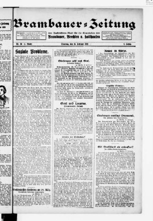 Brambauer Zeitung. 1918-1926