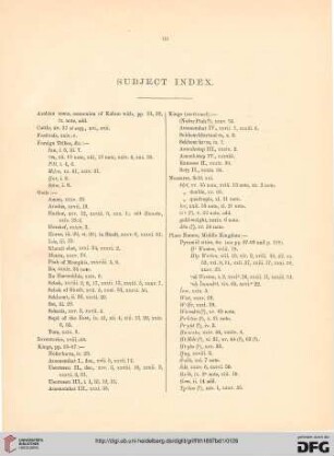 Subject index