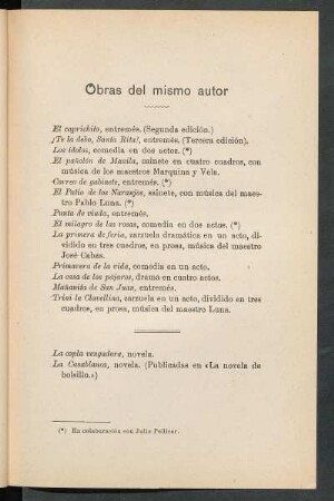 Obras del mismo autor