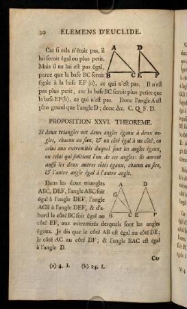 30-40, Proposition XXVI.-XXXIII. Theoreme.