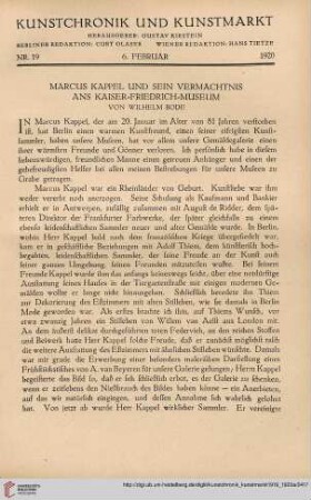 Nr. 19 (6. Oktober 1920)
