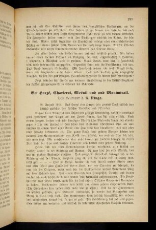 185-189, Bei Harzé, Charleroi, Mesnil und Montmirail