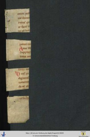 [5rv] Kirchweihe und Altarweihe (nur Reste).