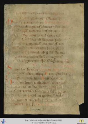 Monastisches Rituale, Fragment