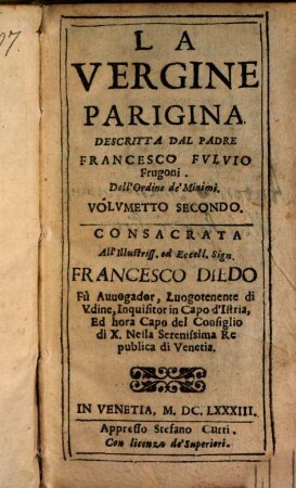 La vergine Parigina