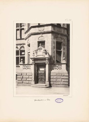 Appellationsgericht, Köln: Nebeneingang (Portal VIII)