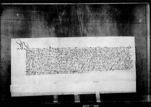 Joß Niclaus Graf zu Zollern vergleicht Graf Eberhard V. und den Freien Wernher von Zimmern, Vogt zu Bregenz, um Achalm, das des Grafen Eberhard bleiben soll, indes der von Zimmern sein Diener wird auf 12 Jahre.