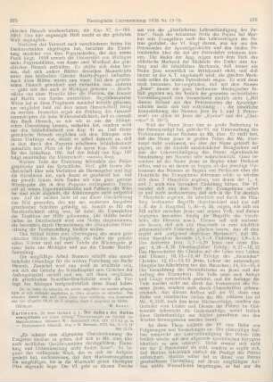 275-278 [Rezension] Hartmann, Gerhard, Der Aufbau des Markusevangeliums
