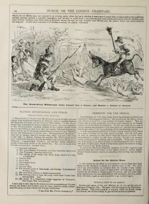 The Brook-Green Militia-man forms himself into a Square, and Resists a Charge of Cavalry