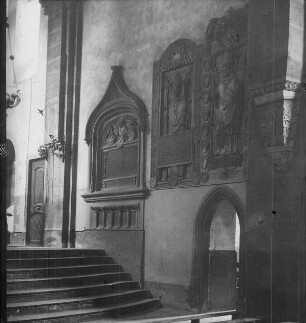 Aschaffenburg, Stiftskirche, Stadtpfarrkirche St. Peter und Alexander, Epitaphe