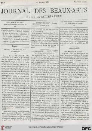 Nr. 2 (31 Janvier 1878)