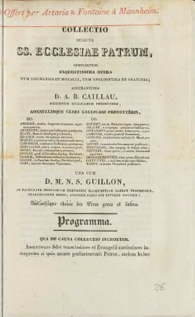 Programma