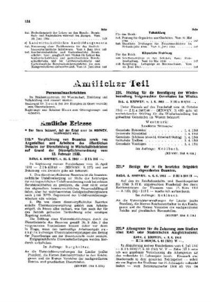 Altersgrenze für die Zulassung zum Studium ohne RAD oder Studentischen Ausgleichsdienst : [Amtliche Erlasse] ; [Amtlicher Teil]
