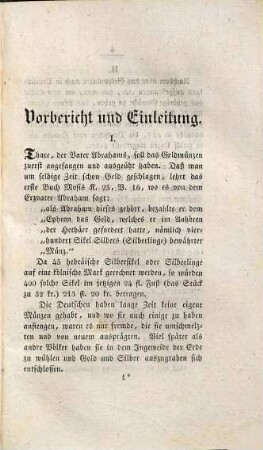 Kurzer Abriß aus der deutschen Münzgeschichte oder historische Darstellung des mit dem Jahr 536 in Deutschland begonnenen Münzwesens ... bis auf unsere Zeiten ... : nebst e. Vorschlag zur Einführung e. allgemeinen deutschen Dezimal-Münzfusses