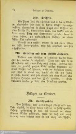 5. Beilagen zu Gemüsen