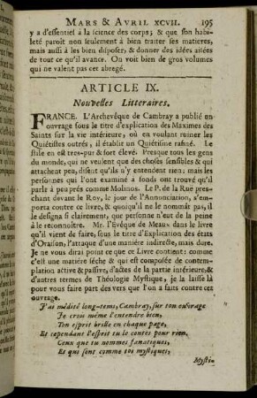 Article IX.