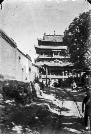 Buddhistischer Tempel : Eingangsbereich zu einem buddhistischen Tempel