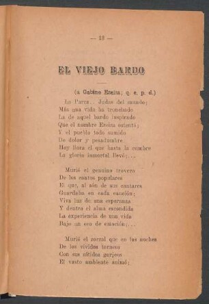 El viejo bardo