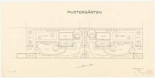 Mustergärten: Pflanzplan 1:100