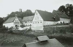 Scharfenstein, Rittergut : Scharfenstein. Ehemaliges Rittergut unterhalb der Burg