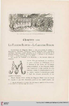 Chapitre VIII: Les Fliegende Blætter - La caricature humaine