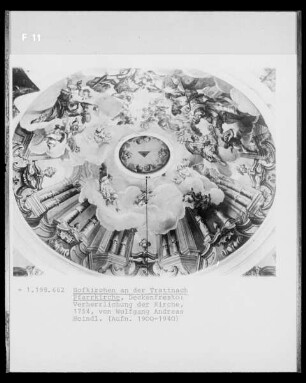 Allegorie: Verherrlichung der Kirche