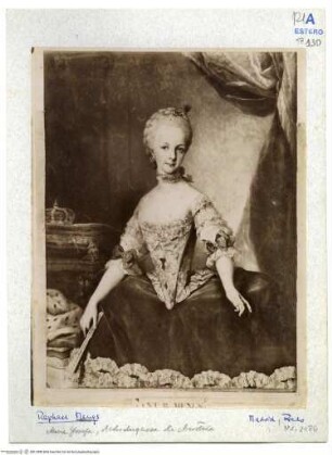 Bildnis der Erzherzogin Maria Josepha von Habsburg