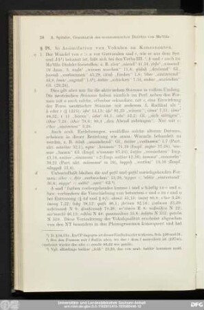 § 28. b) Assimilation von Vokalen an Konsonanten.