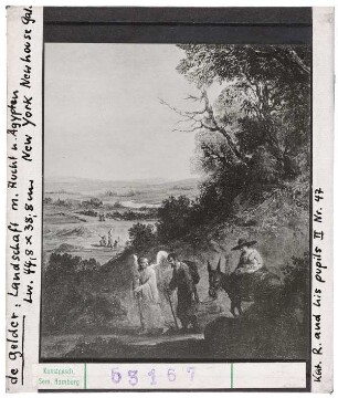 Aert de Gelder: Landschaft mit Flucht nach Ägypten