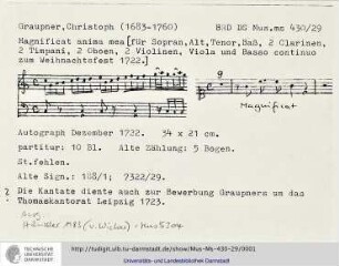 Magnificat anima mea