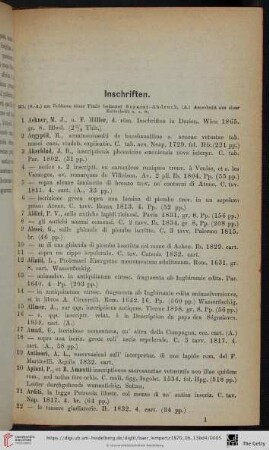 Inschriften (Nr. 1 - 811)