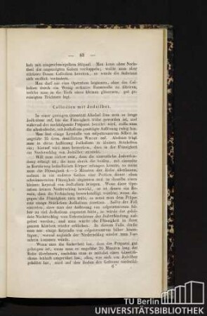 Collodion mit Jodsilber.