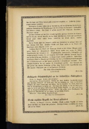 Große englische Angriffe bei Arras gescheitert.