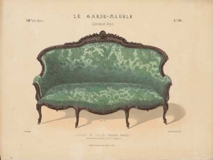 "Canapé de salon (nouveau modèle)", aus: Le Garde-meuble