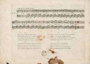 Lied No. 5 Süsser Traum