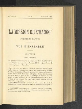 No 2, Février 1907