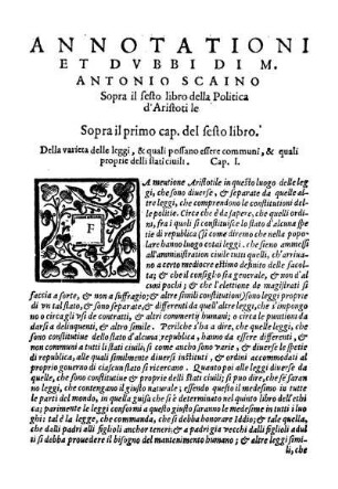 Sopra il sesto libro [...]