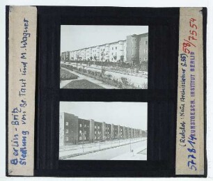 Berlin, Hufeisensiedlung Britz (Fritz-Reuter-Str.)