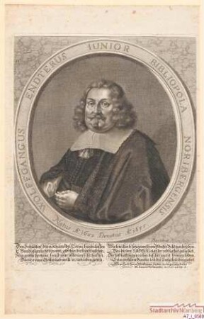 Wolfgang Endter d.J.; geb. 1622; gest. 1655