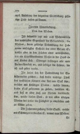 Zweyte Unterredung.
