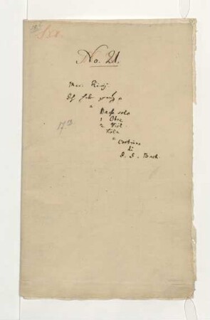 Ich habe genung; B [S], orch; BWV 82; BC A 169