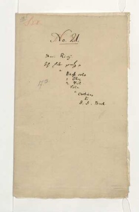 Ich habe genung; B [S], orch; BWV 82; BC A 169