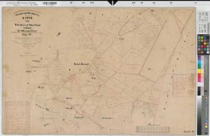 Ibbenbüren (Ibbenbüren), Teilung der Püsselbüren-Uffelner Gemeinheit, Bl. 10 Brouillonkarte Flur 9