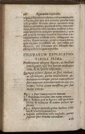 Figurarum Explicatio. Tabula Prima.