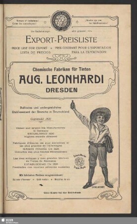 Export-Preisliste