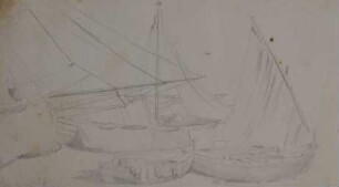 Segelboote vor Amalfi